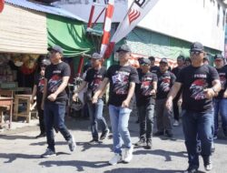 FKDM Dan Wartawan Merayakan HUT – RI Ke 81 di Sambut Walikota Bitung di Garis Finis.