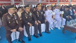 Kapolres Bitung Hadiri Upacara HUT ke-81 RI, Polwan AKP Dwi Dea Anggraini S.Tr.K., S.I.K., M.H. Menjadi Pemimpin Upacara.