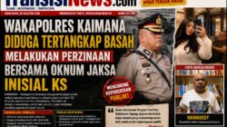 Wakapolres Kaimana Diduga Tertangkap Basah Melakukan Perzinaan Bersama Oknum Jaksa Inisial KS