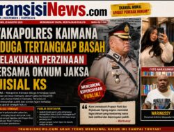 Wakapolres Kaimana Diduga Tertangkap Basah Melakukan Perzinaan Bersama Oknum Jaksa Inisial KS