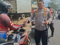 Terkait Stok BBM Subsidi, Kapolres Turun Langsung Pantau Antrean SPBU.